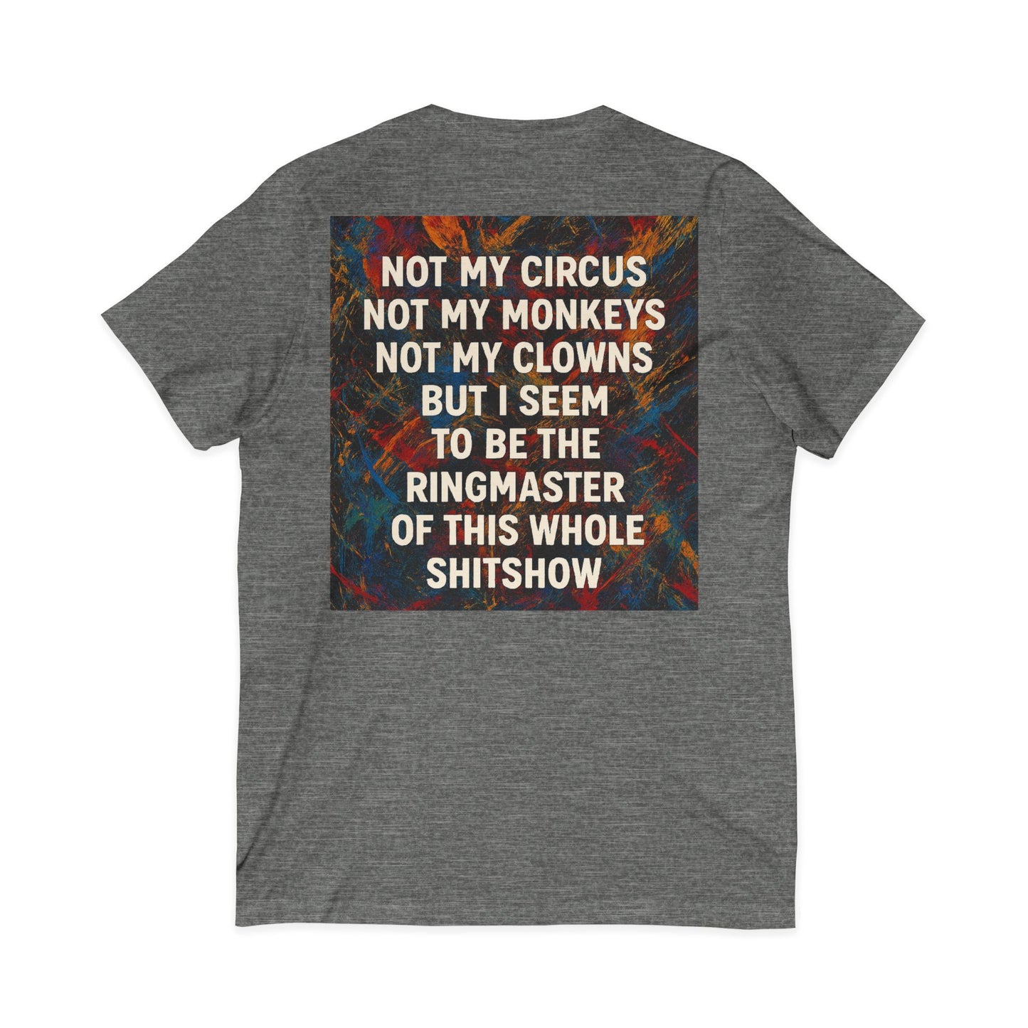 Ringmaster Unisex Short Sleeve V-Neck Tee