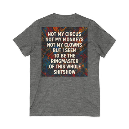 Ringmaster Unisex Short Sleeve V-Neck Tee