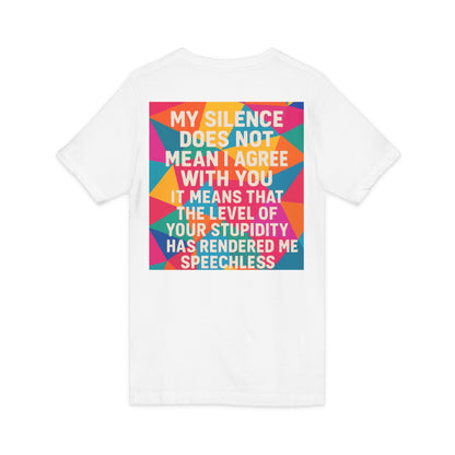 Speechless Unisex Short Sleeve V-Neck Tee