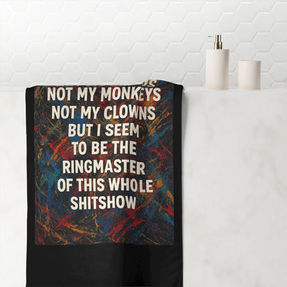 Ringmaster Mink-Cotton  Beach Towel