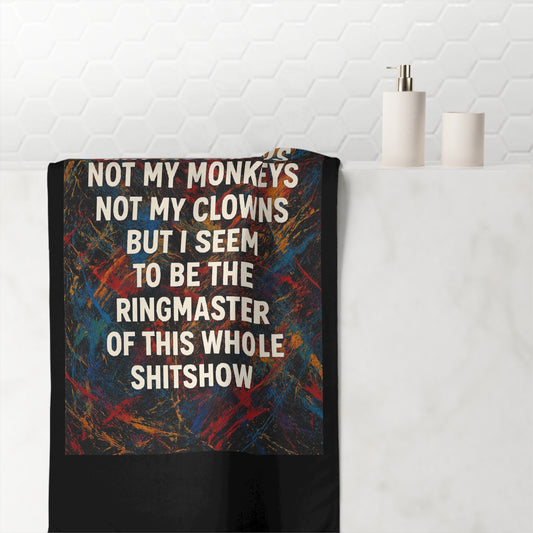 Ringmaster Mink-Cotton  Beach Towel