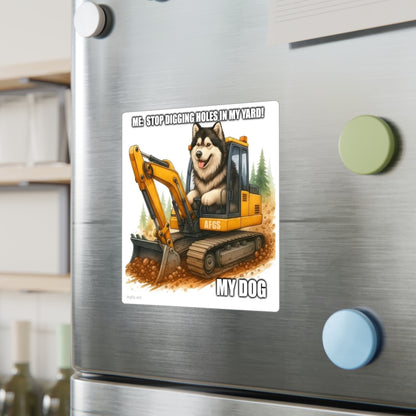 Digmaster 2000 Vinyl Decal