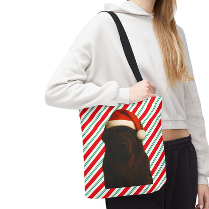 Santa Paws Newfie Tote Bag