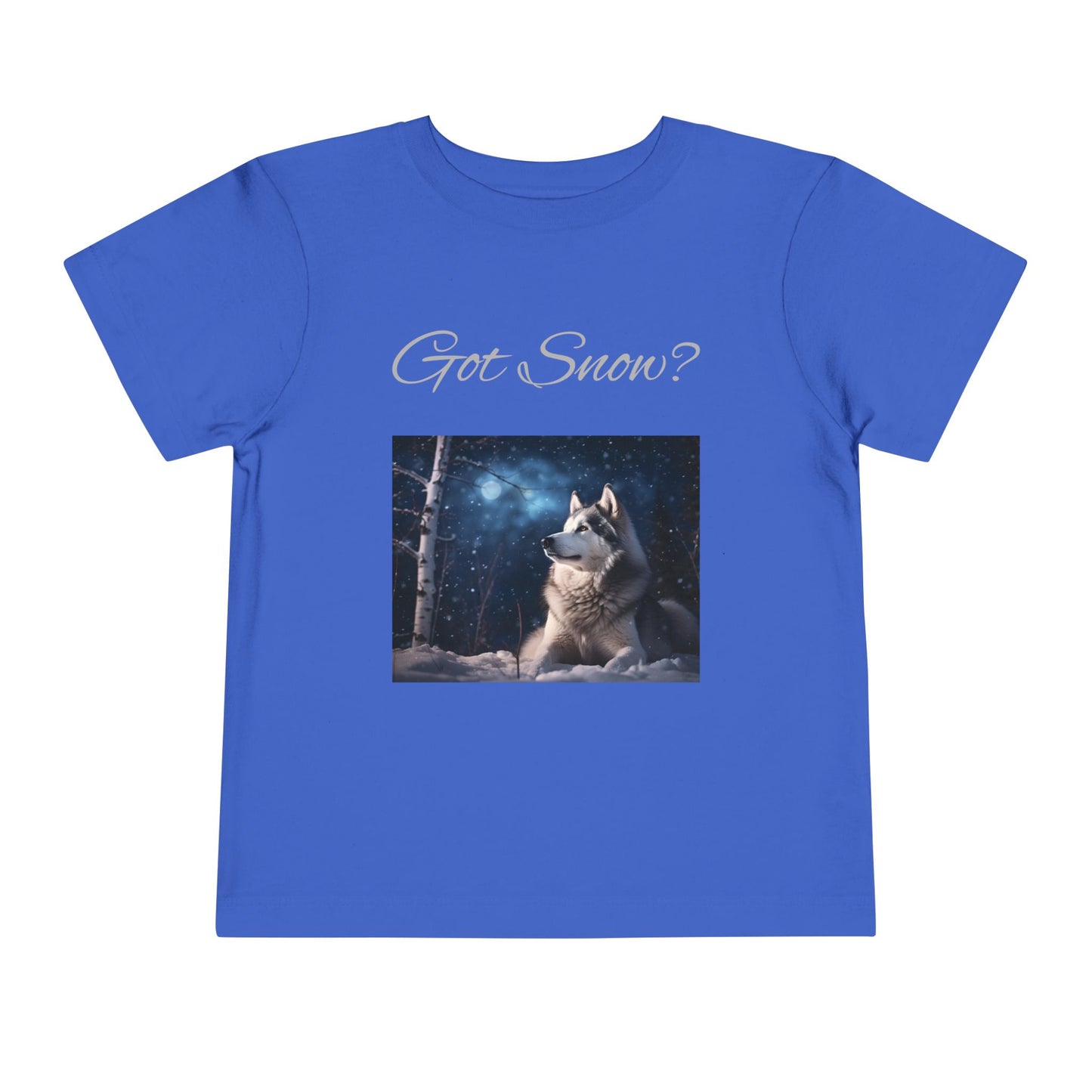 Got Snow? Toddler Unisex Short Sleeve Crewneck Tee