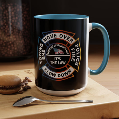 Let First Responders Live 2-Tone Coffee Mug