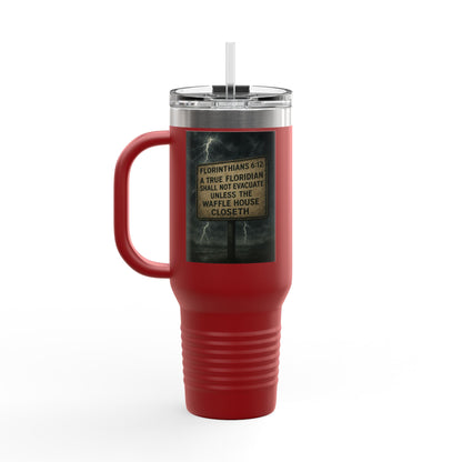Florithians 6:12 Insulated Travel Mug