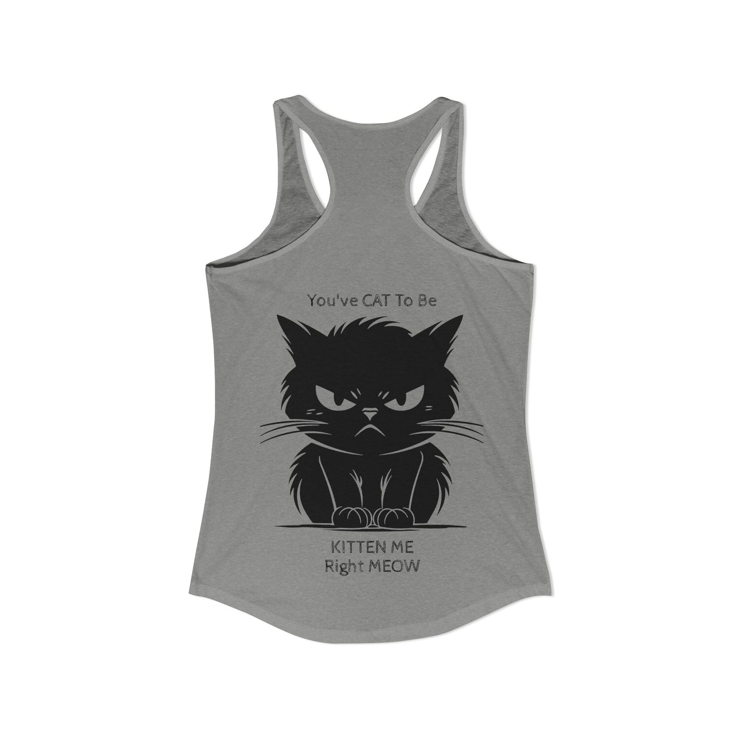 KITTEN Me Women's Racerback Tank