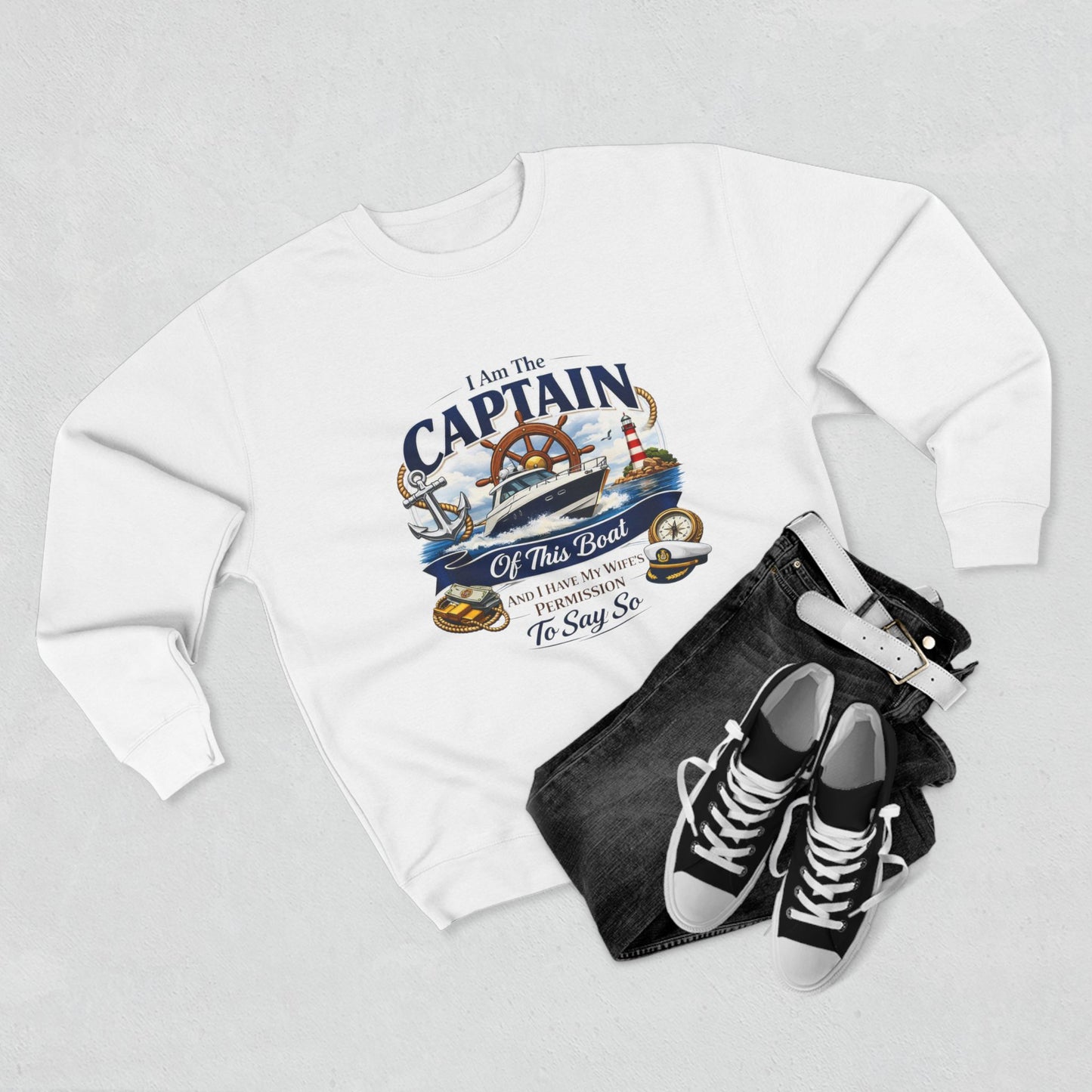 Captain Unisex Crewneck Sweatshirt