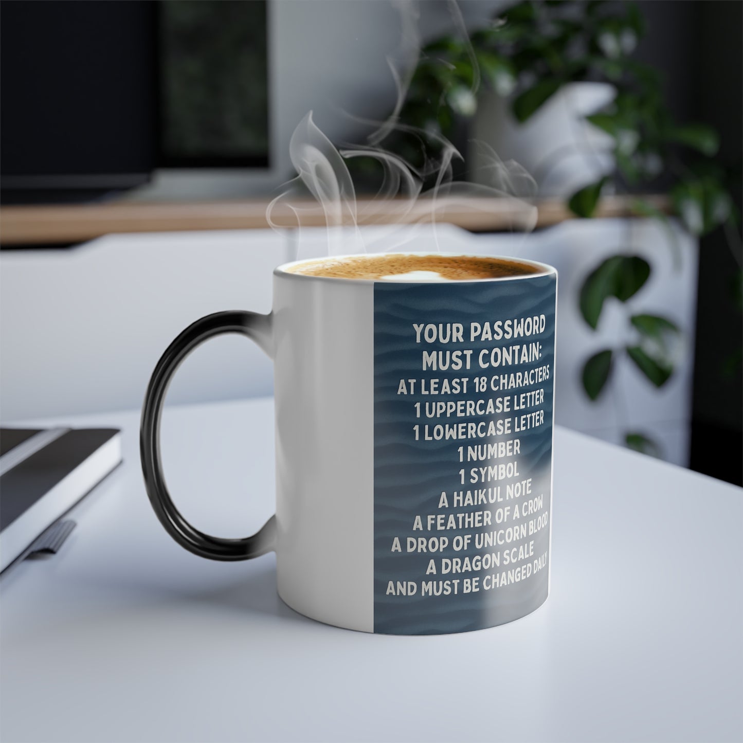 Password Color Changing Mug