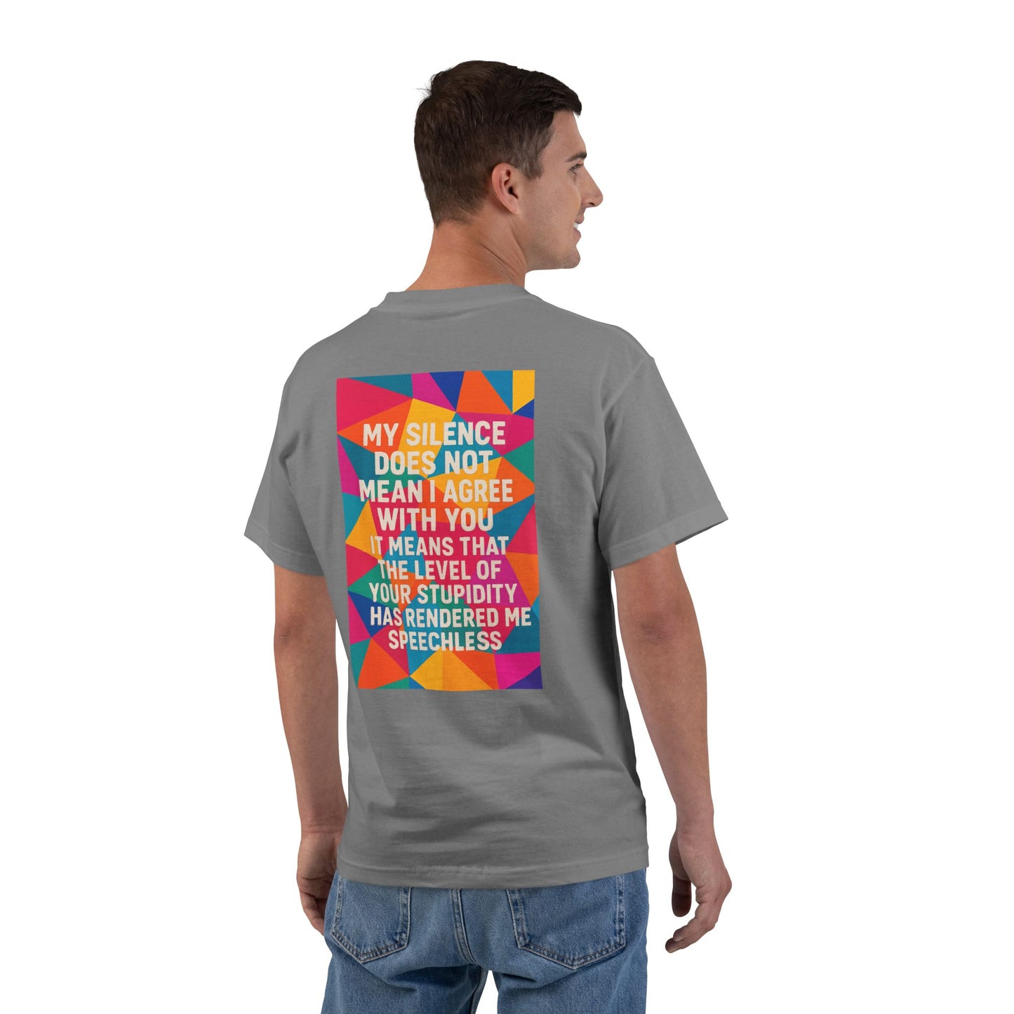Speechless Men's Short-Sleeve Crewneck Tee