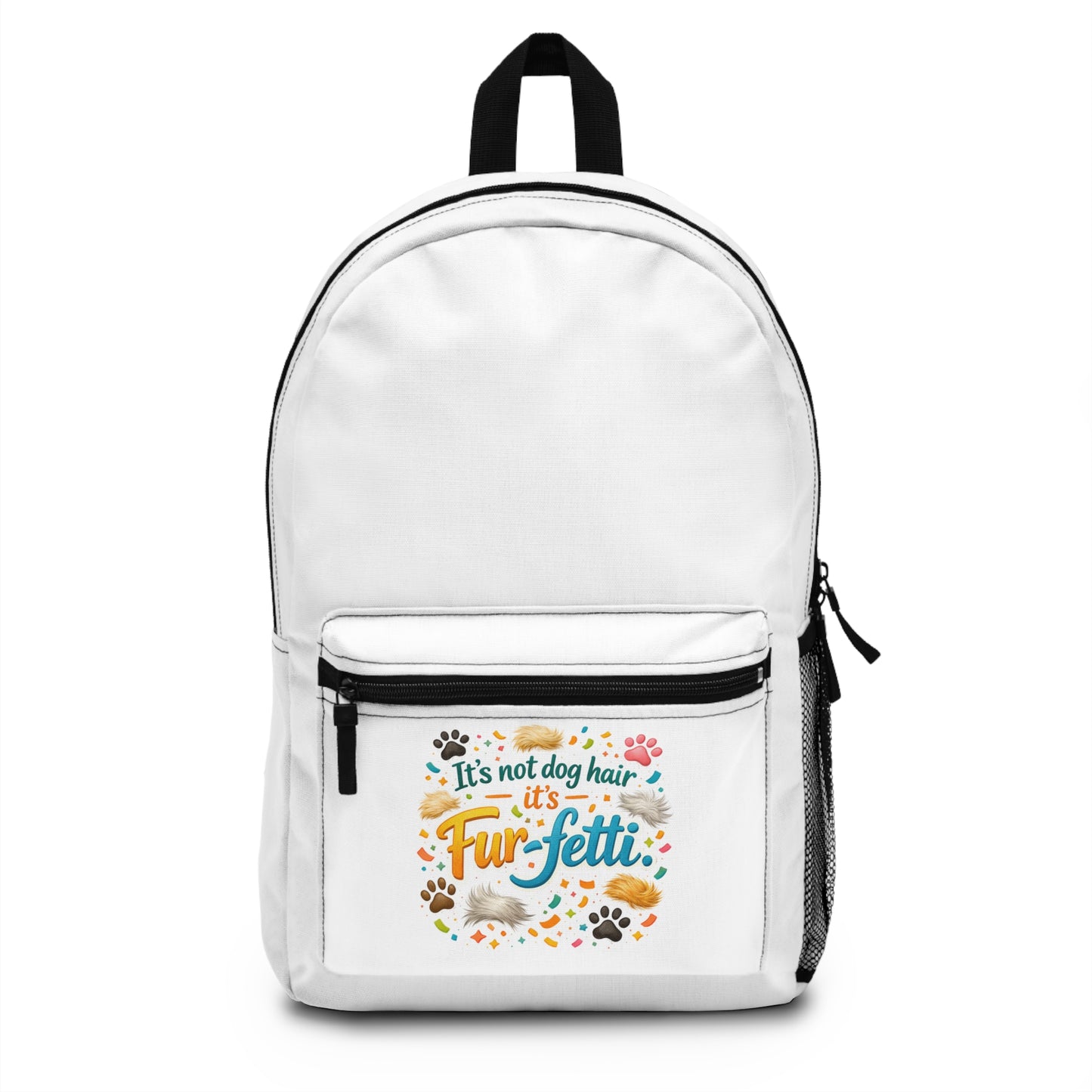 Fur-Fetti Dog Backpack