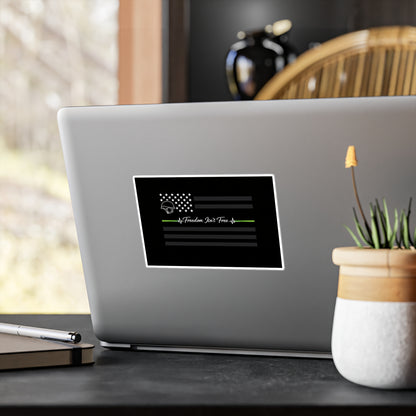 Thin Green Line Vinyl Decal
