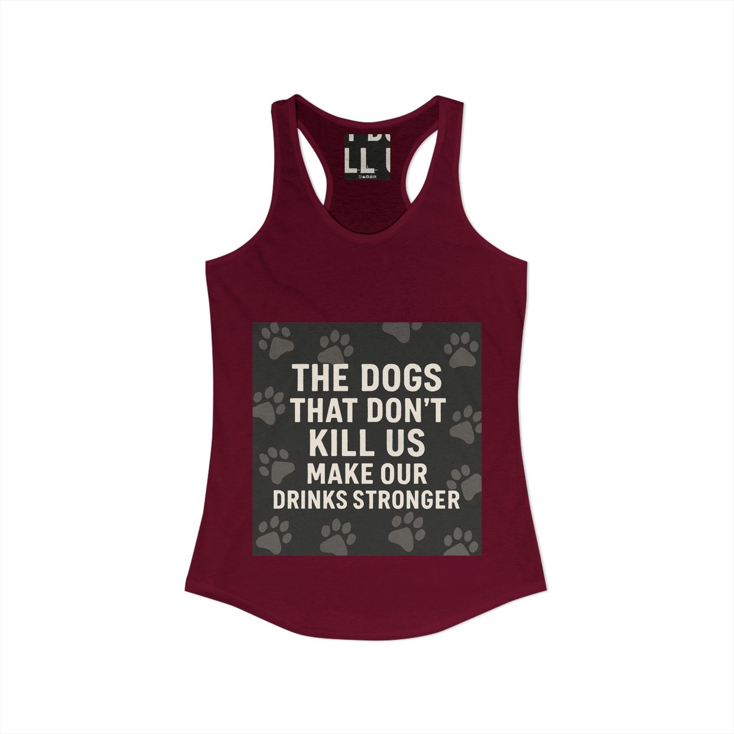 Drinks Stronger Women's Racerback Tank
