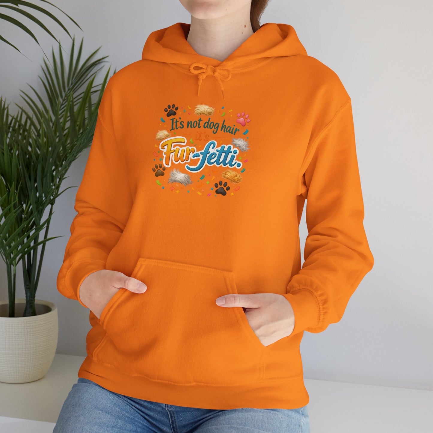 Fur-Fetti Dog Unisex Hoodie