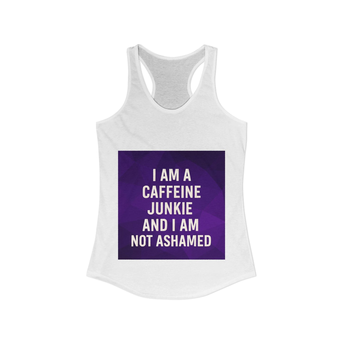 Caffeine Junkie Women's Racerback Tank