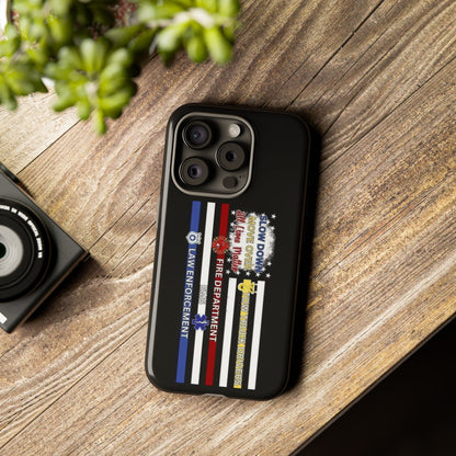 Slow Down Move Over Flag iPhone Case