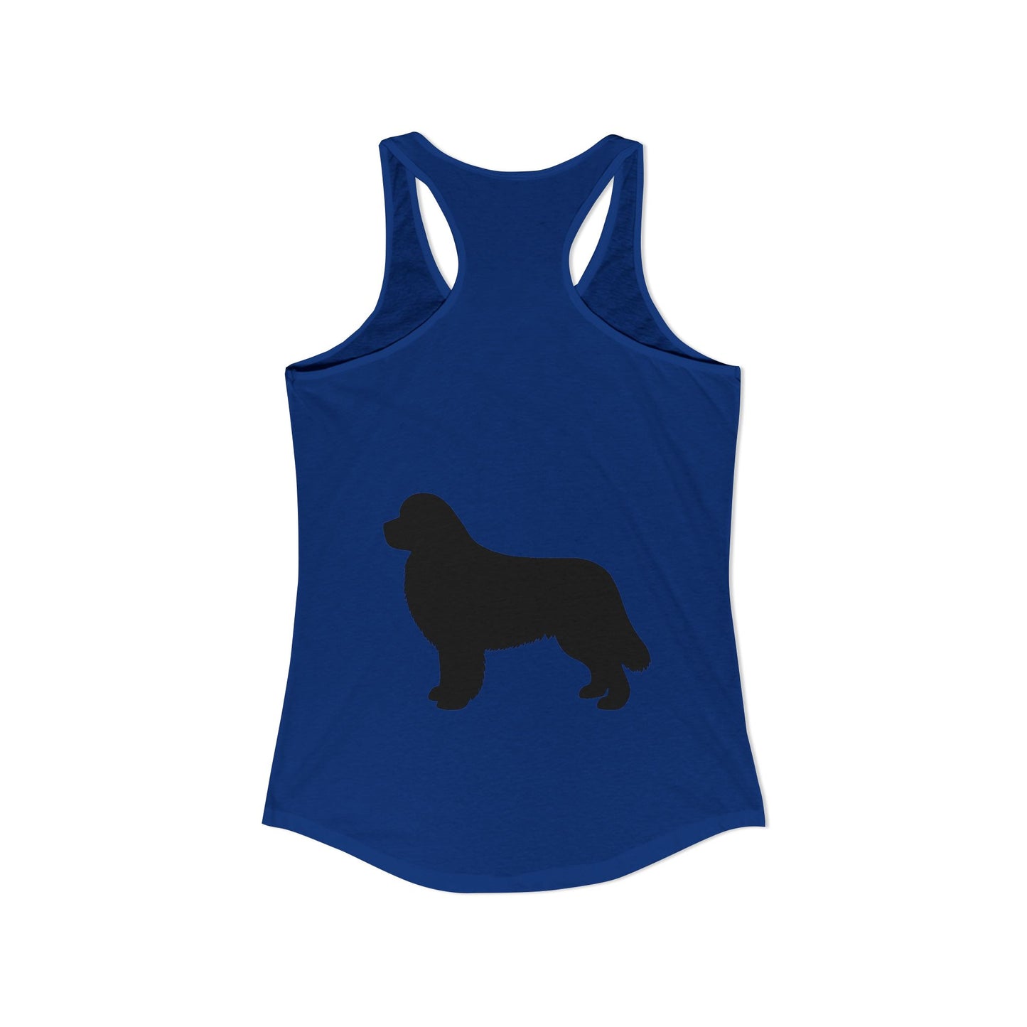 Newfie Silhouette Women's Racerback Tank