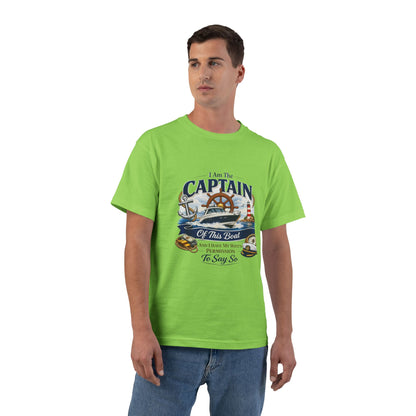 Captain Men's Short-Sleeve Crewneck Tee