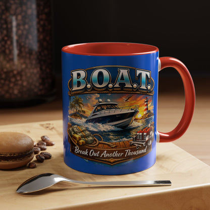 B.O.A.T. 2-Tone Coffee Mug