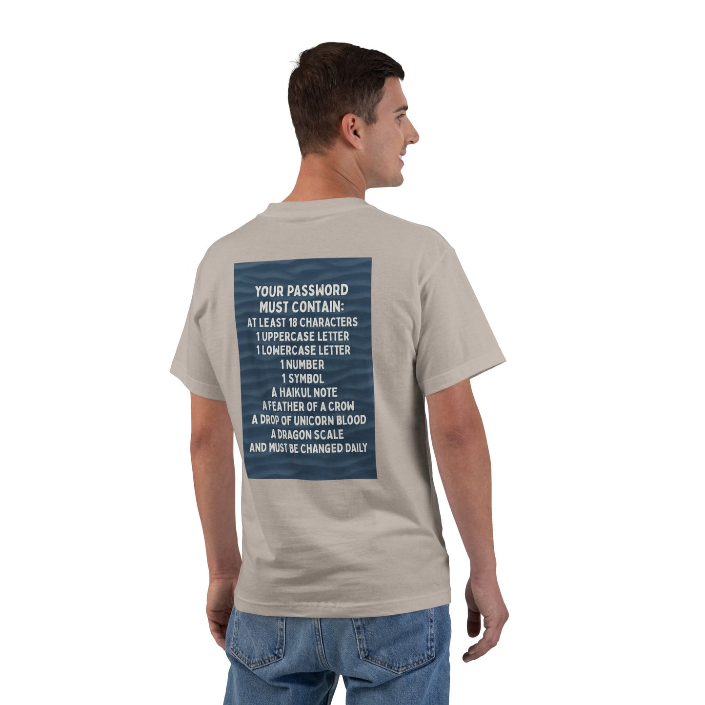 Password Men's Short-Sleeve Crewneck Tee