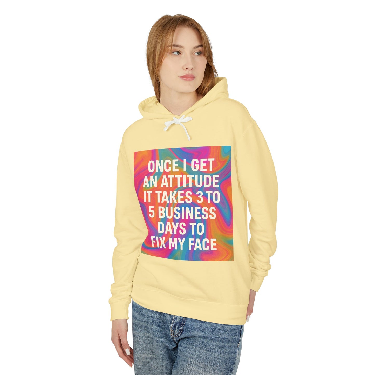 Fix My Face Unisex Lightweight Hoodie