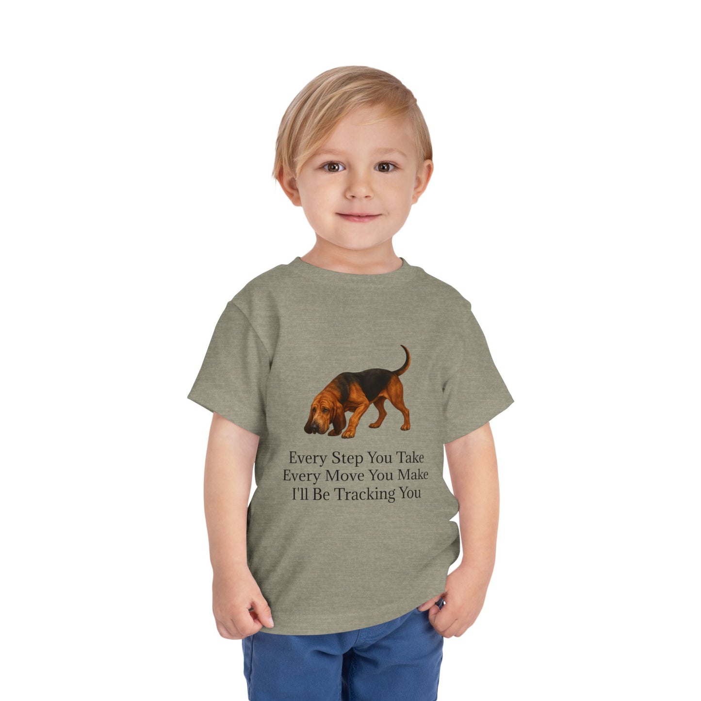 Tracking You Toddler Unisex Short Sleeve Crewneck Tee