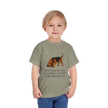 Tracking You Toddler Unisex Short Sleeve Crewneck Tee