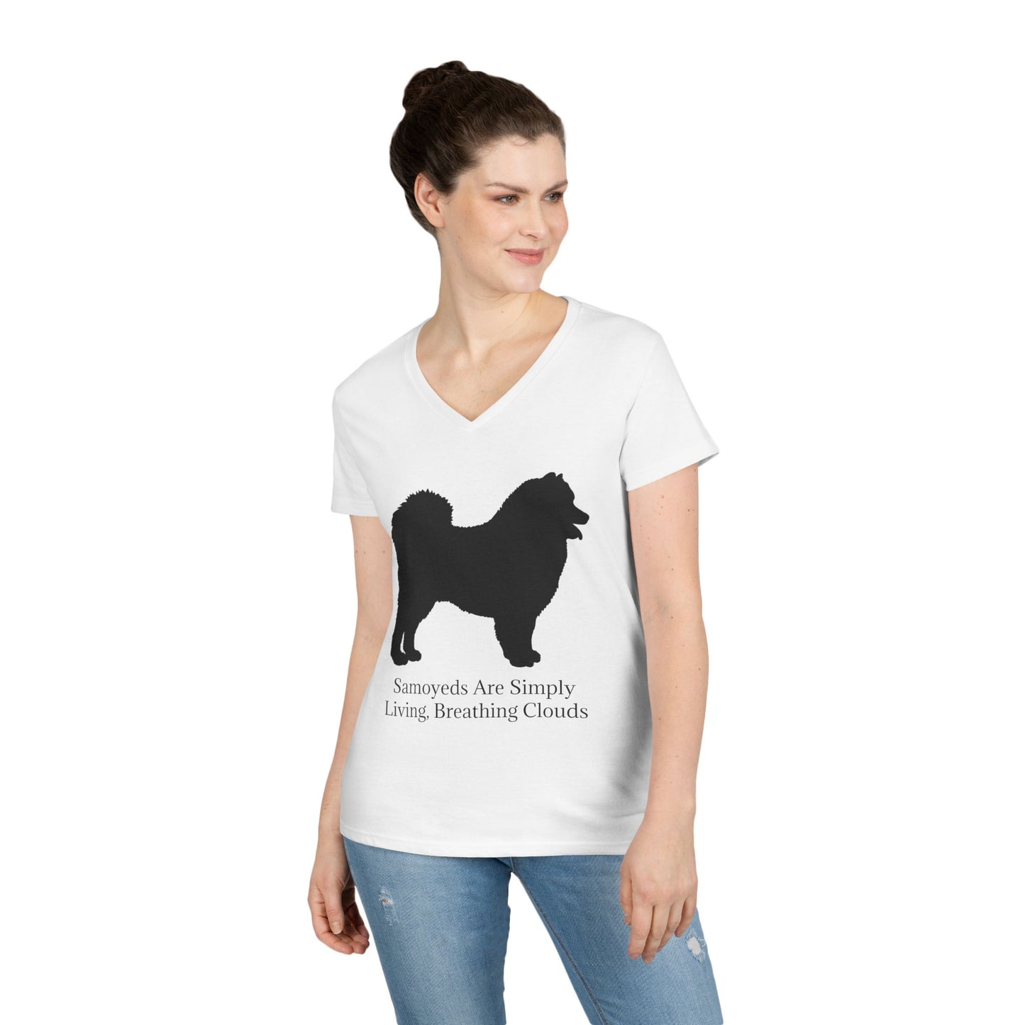 Clouds Women's V-Neck T-Shirt
