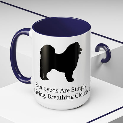 Clouds 2-Tone Coffee Mug