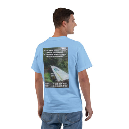 Semi Sleeps Men's Short-Sleeve Crewneck Tee