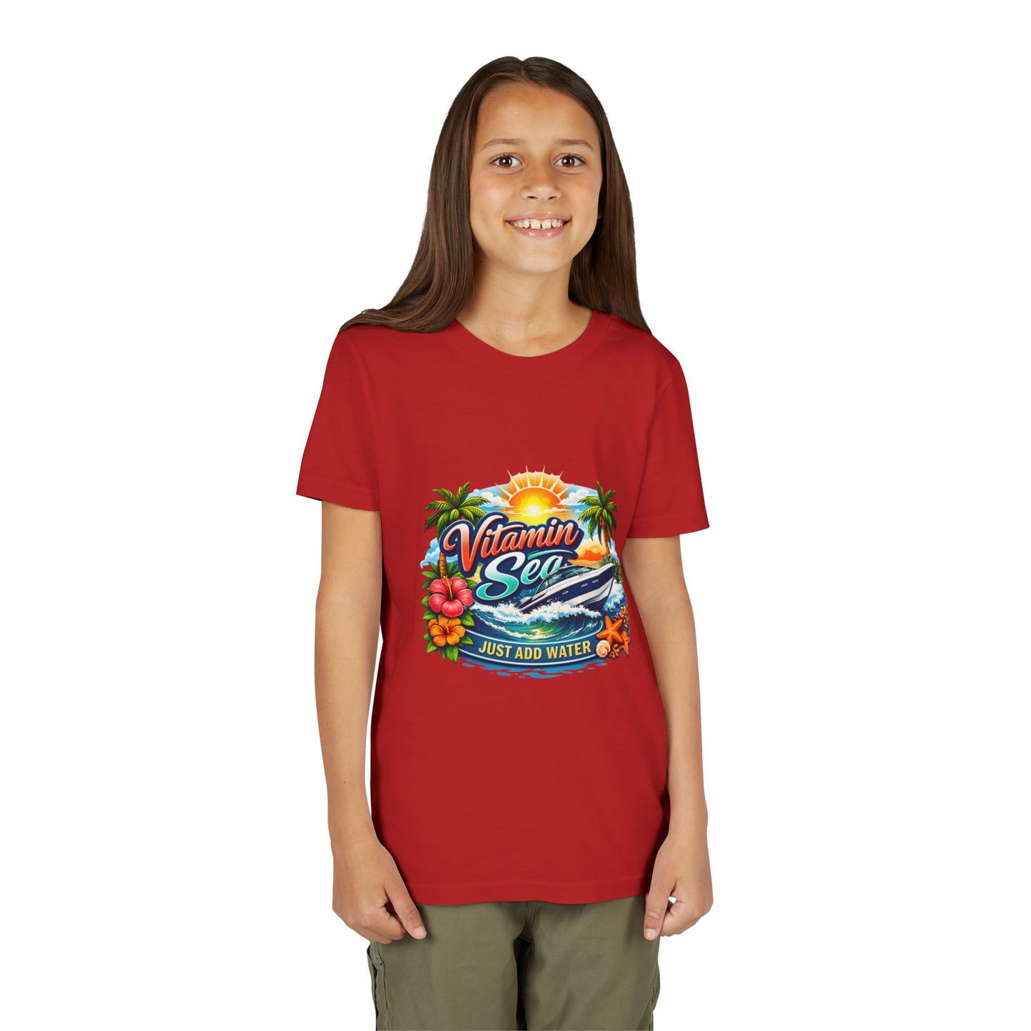 Vitamin Sea Youth Unisex Short Sleeve Crewneck Tee
