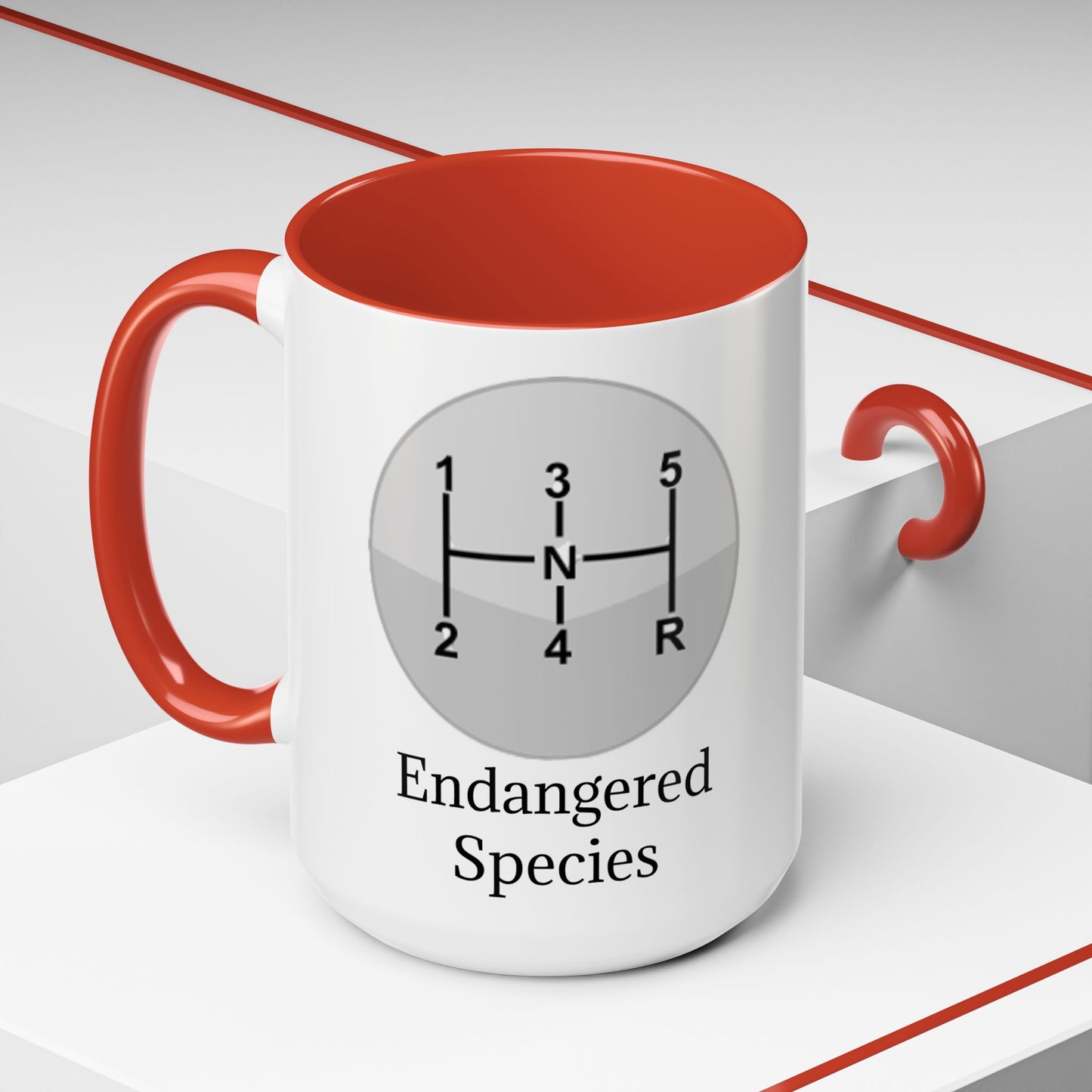 Endangered Species 2-Tone Coffee Mug