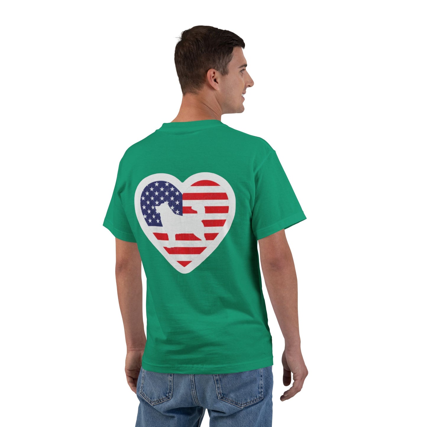 Malamute Flag Men's Short-Sleeve Crewneck Tee