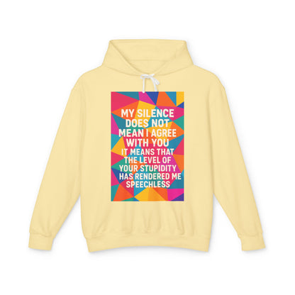 Speechless Unisex Lightweight Hoodie