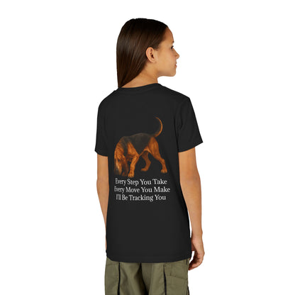 Tracking You Youth Unisex Short Sleeve Crewneck Tee