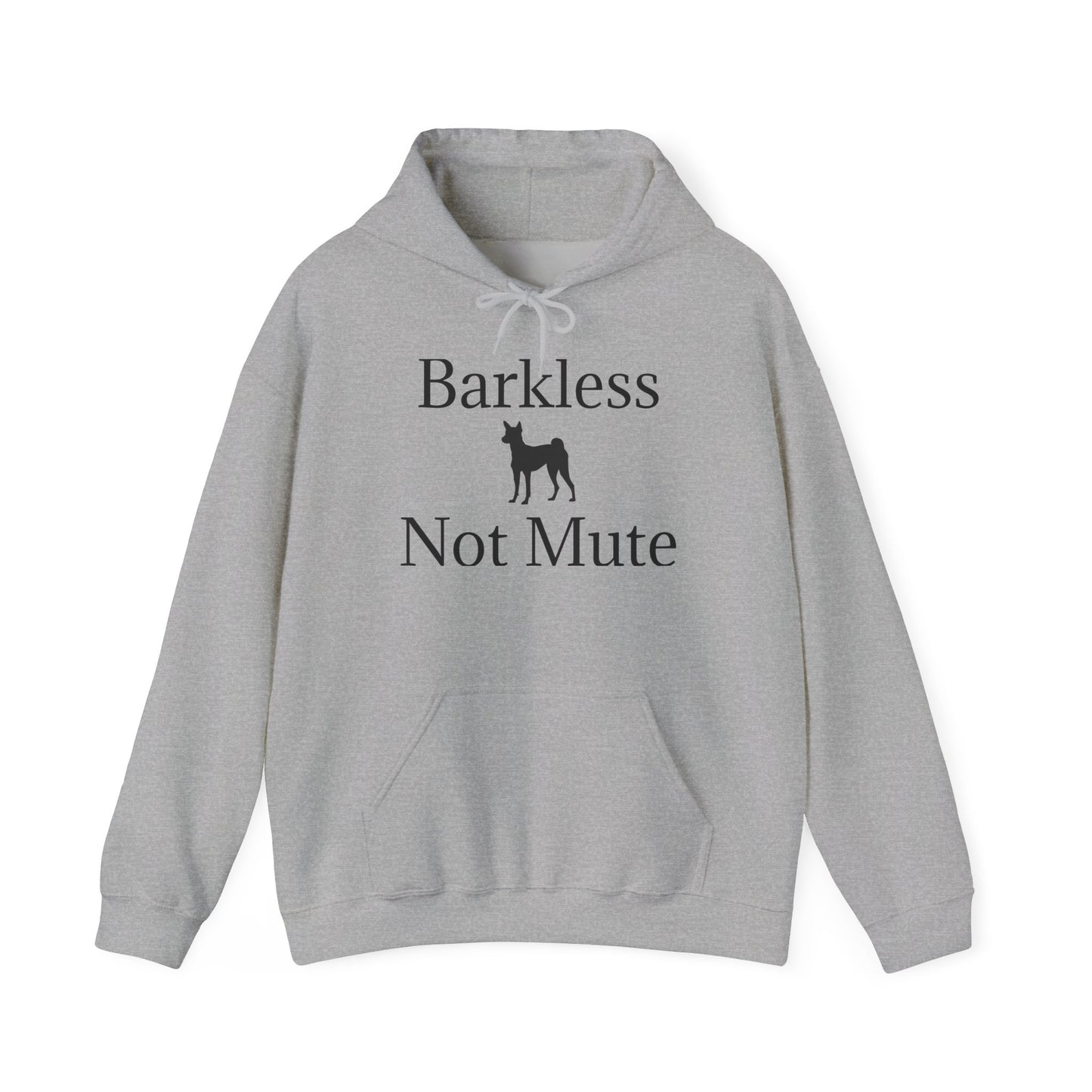 Barkless Not Mute Unisex Hoodie