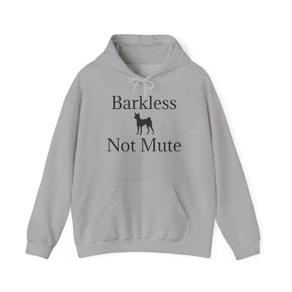 Barkless Not Mute Unisex Hoodie