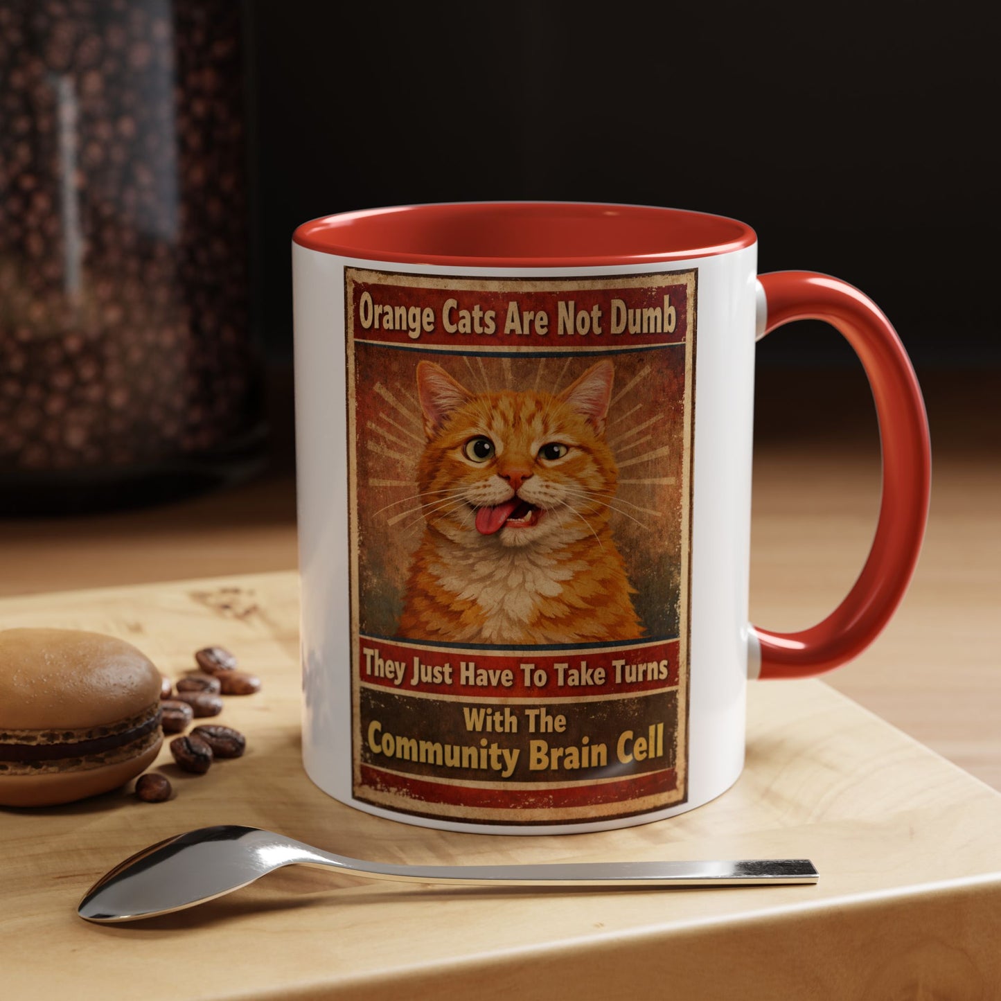 Community Brain Cell 2-Tone Coffee Mug