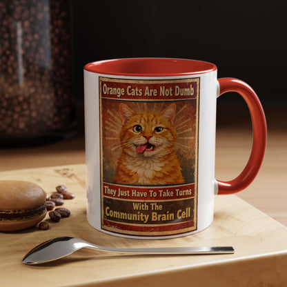 Community Brain Cell 2-Tone Coffee Mug