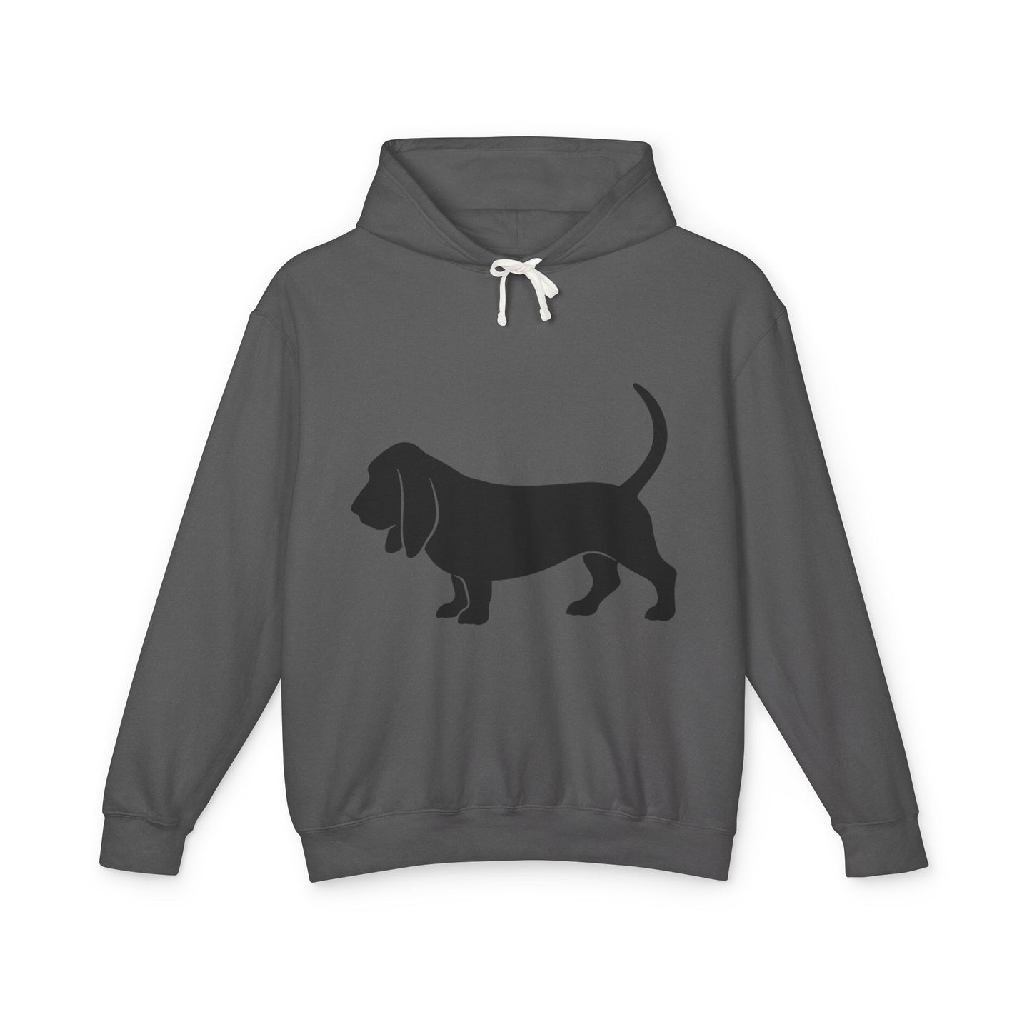 Basset Silhouette Unisex Lightweight Hoodie