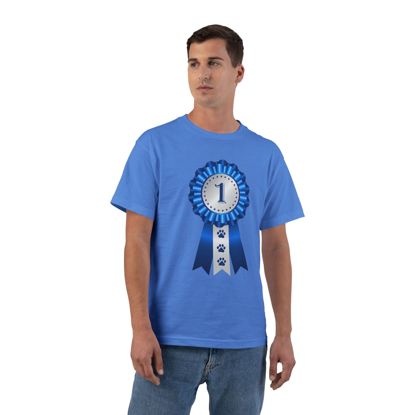 Show Ribbon Men's Short-Sleeve Crewneck Tee
