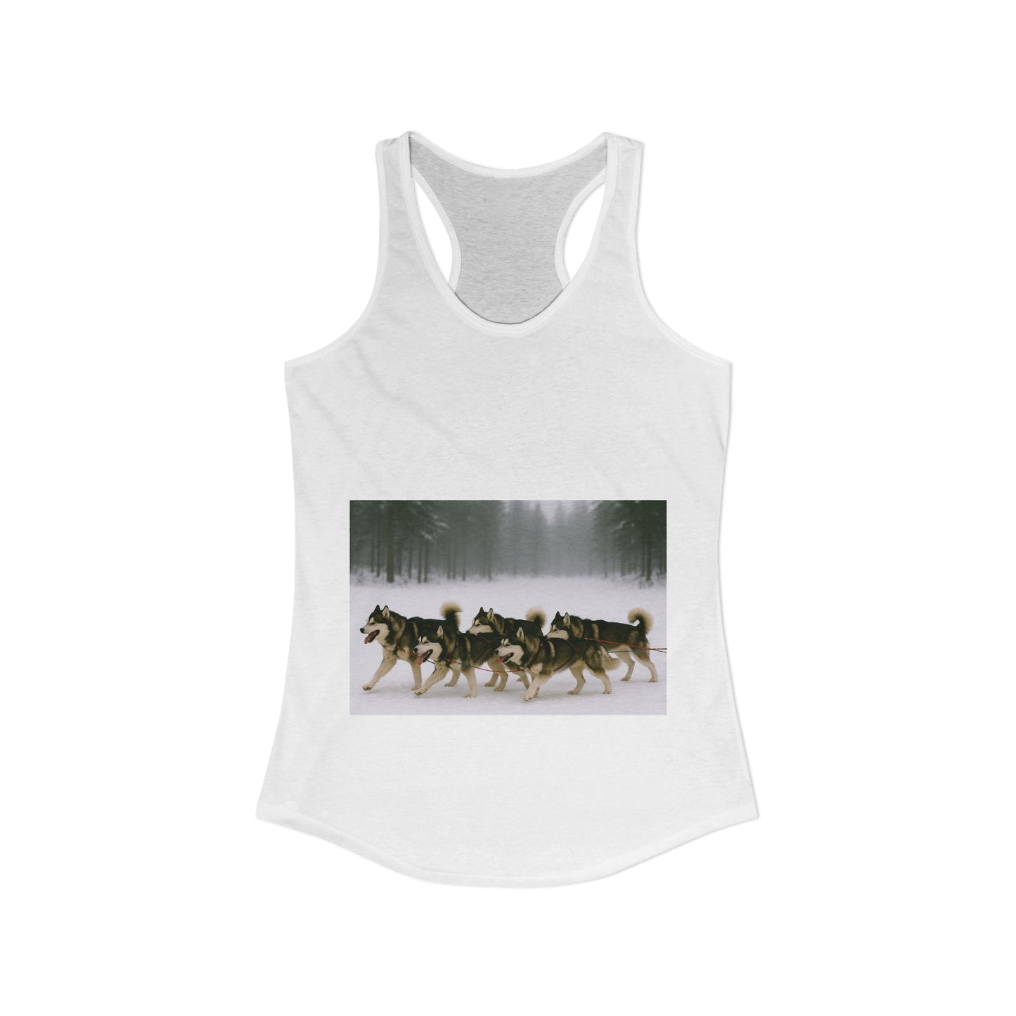 Mush On Women's Racerback Tank