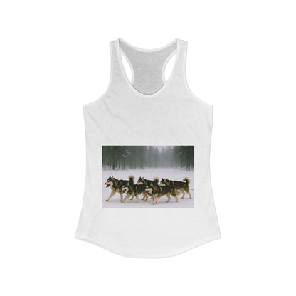 Mush On Women's Racerback Tank