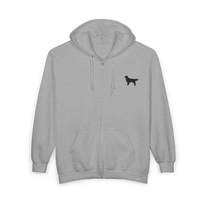 Golden Silhouette Unisex Full Zip Hoodie