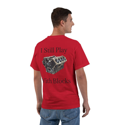 Play With Blocks Men's Short-Sleeve Crewneck Tee