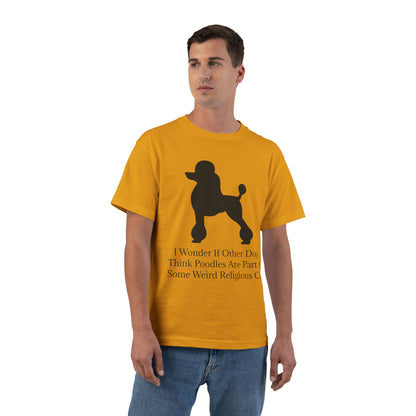 I Wonder Men's Short-Sleeve Crewneck Tee