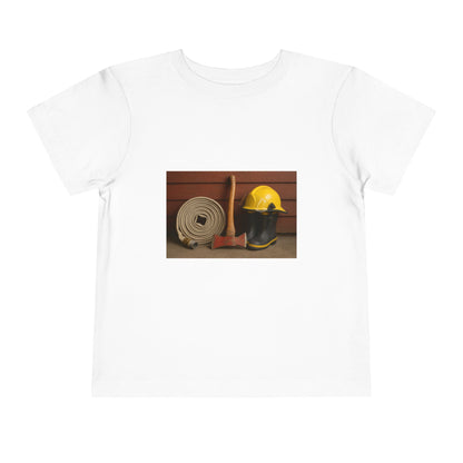 Fire/Rescue Appreciation Toddler Unisex Short Sleeve Crewneck Tee