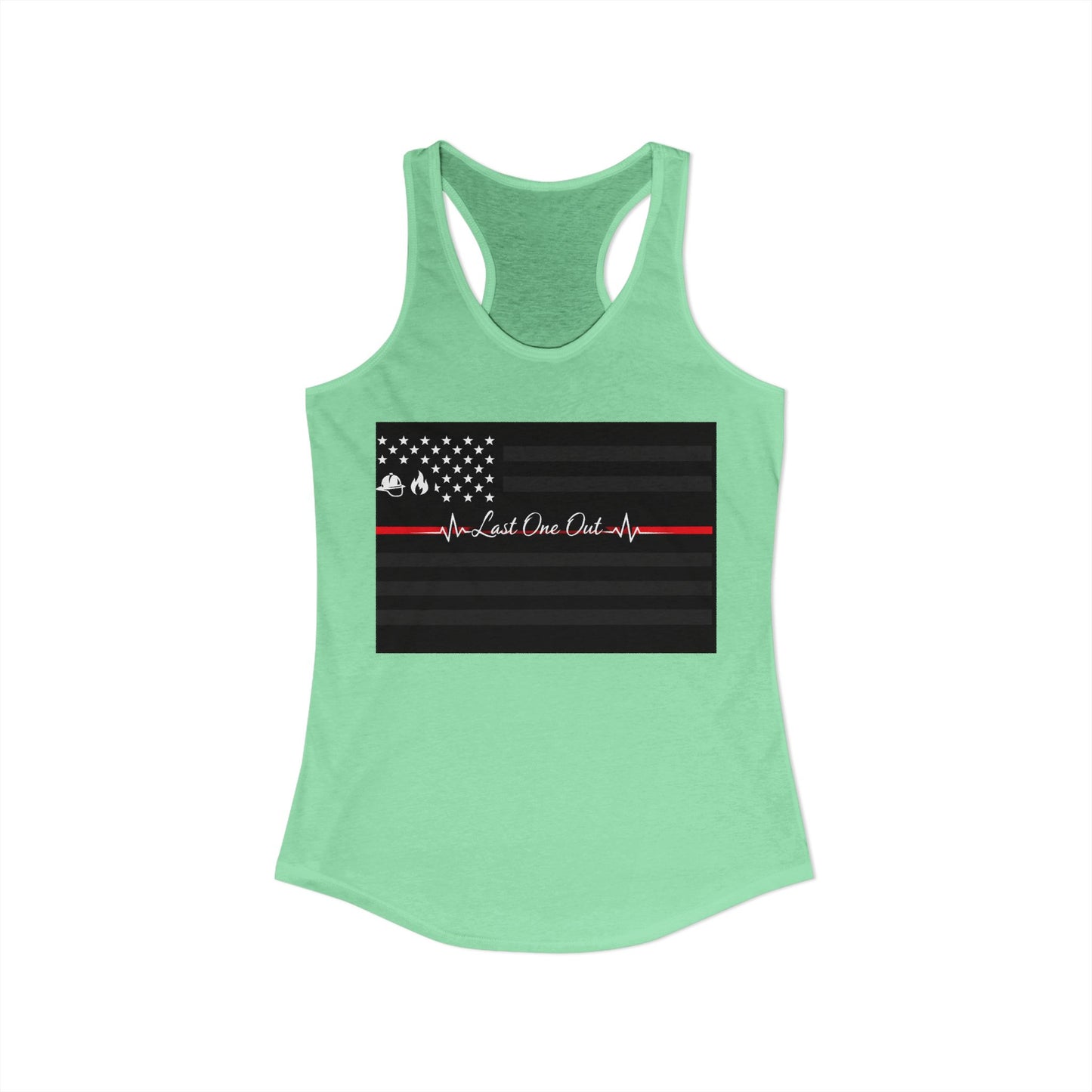 Thin Red Line Women's Racerback Tank