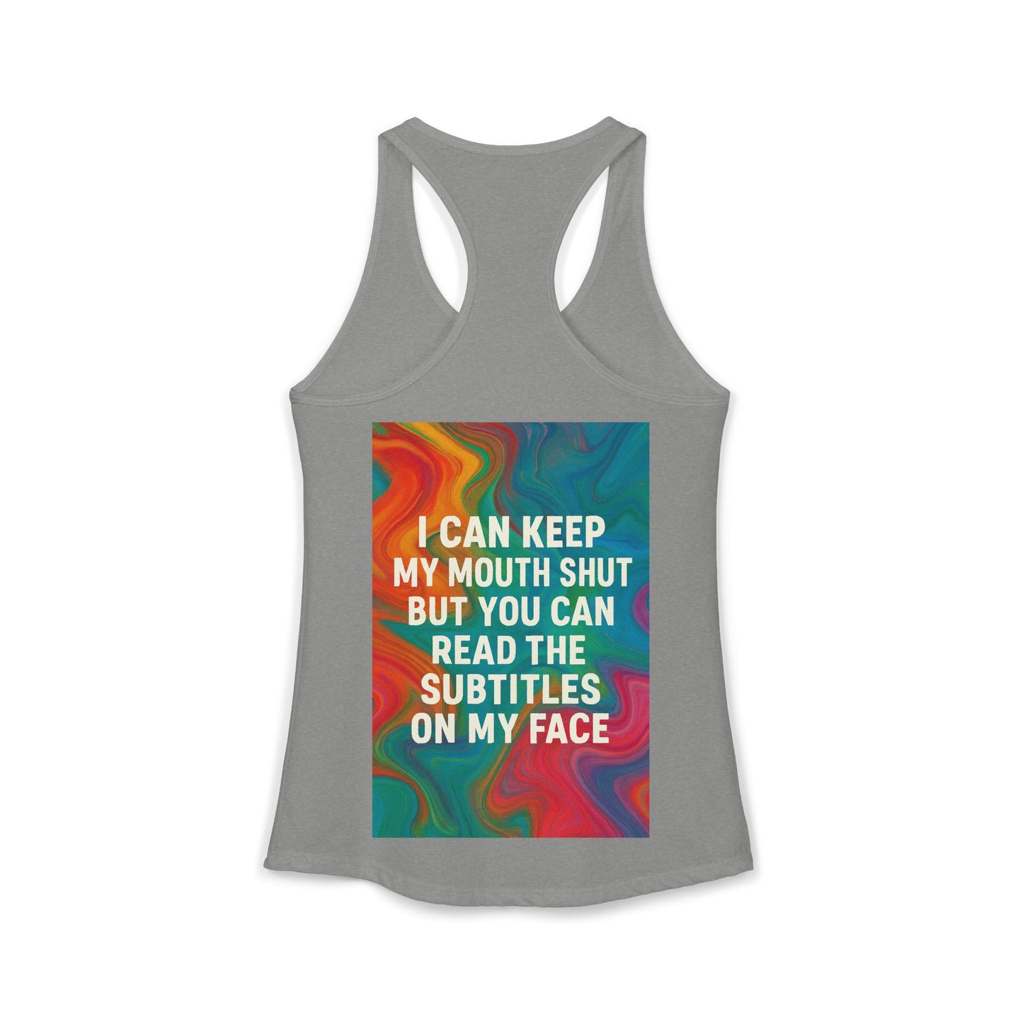 Subtitles Women's Racerback Tank