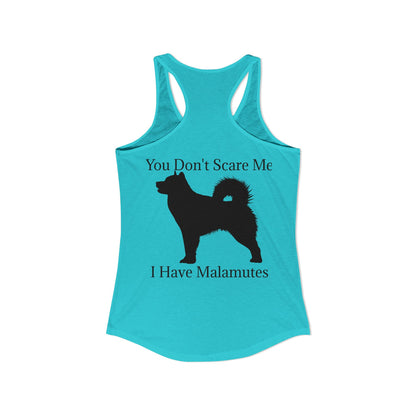 You Don't Scare Me Women's Racerback Tank